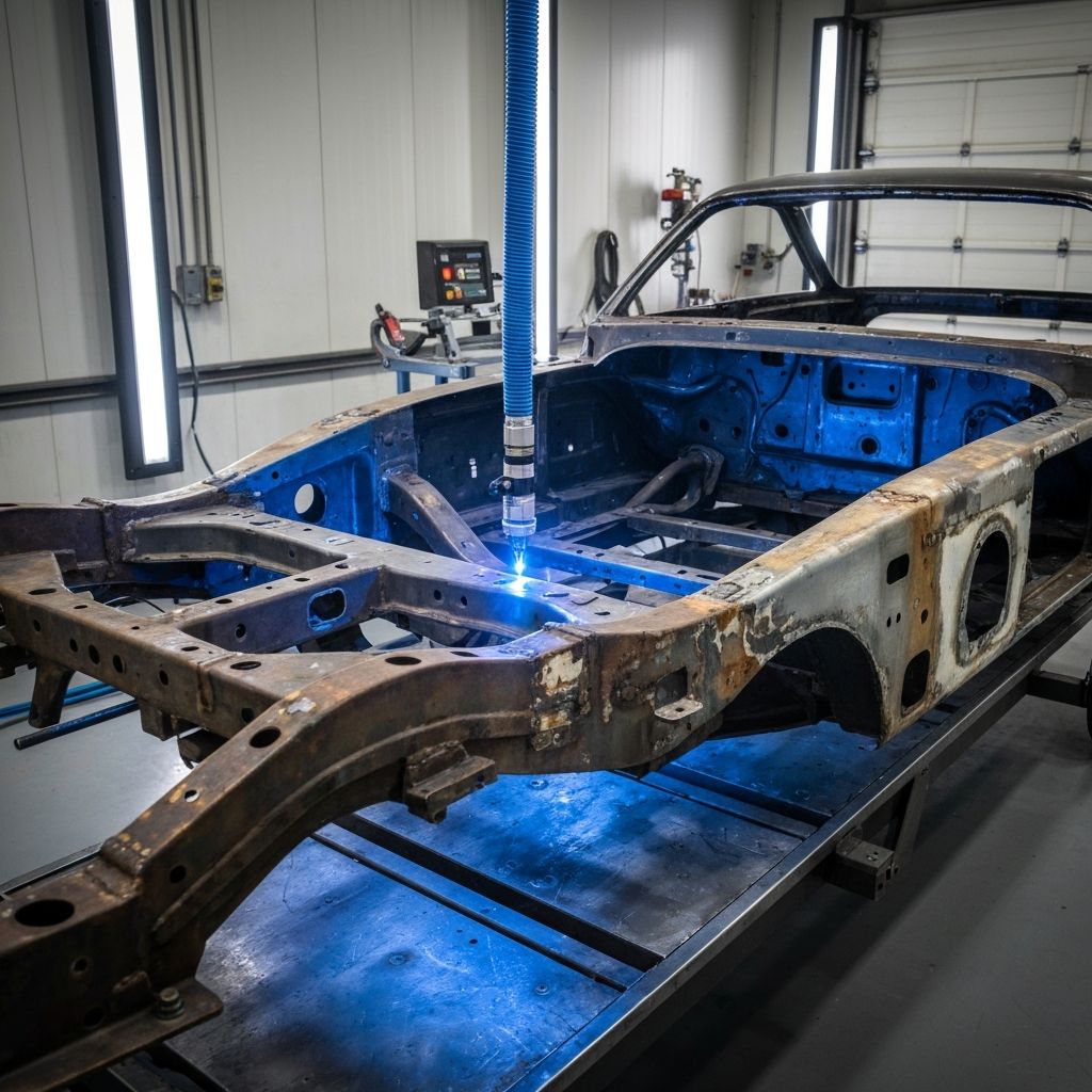 Automotive frame restoration